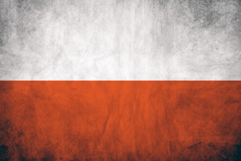 Обои Poland Flag 480x320