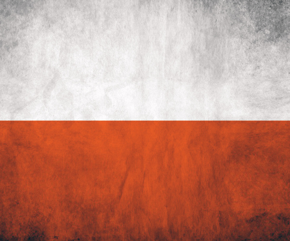 Das Poland Flag Wallpaper 960x800