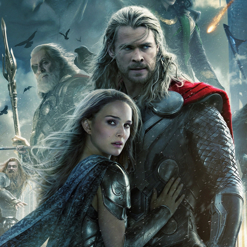 Das Thor 2 The Dark World 2013 Wallpaper 1024x1024