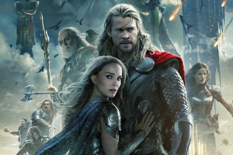 Das Thor 2 The Dark World 2013 Wallpaper 480x320