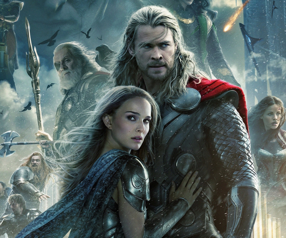 Обои Thor 2 The Dark World 2013 960x800