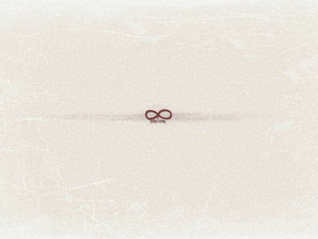 Fondo de pantalla Infinity Love 640x480