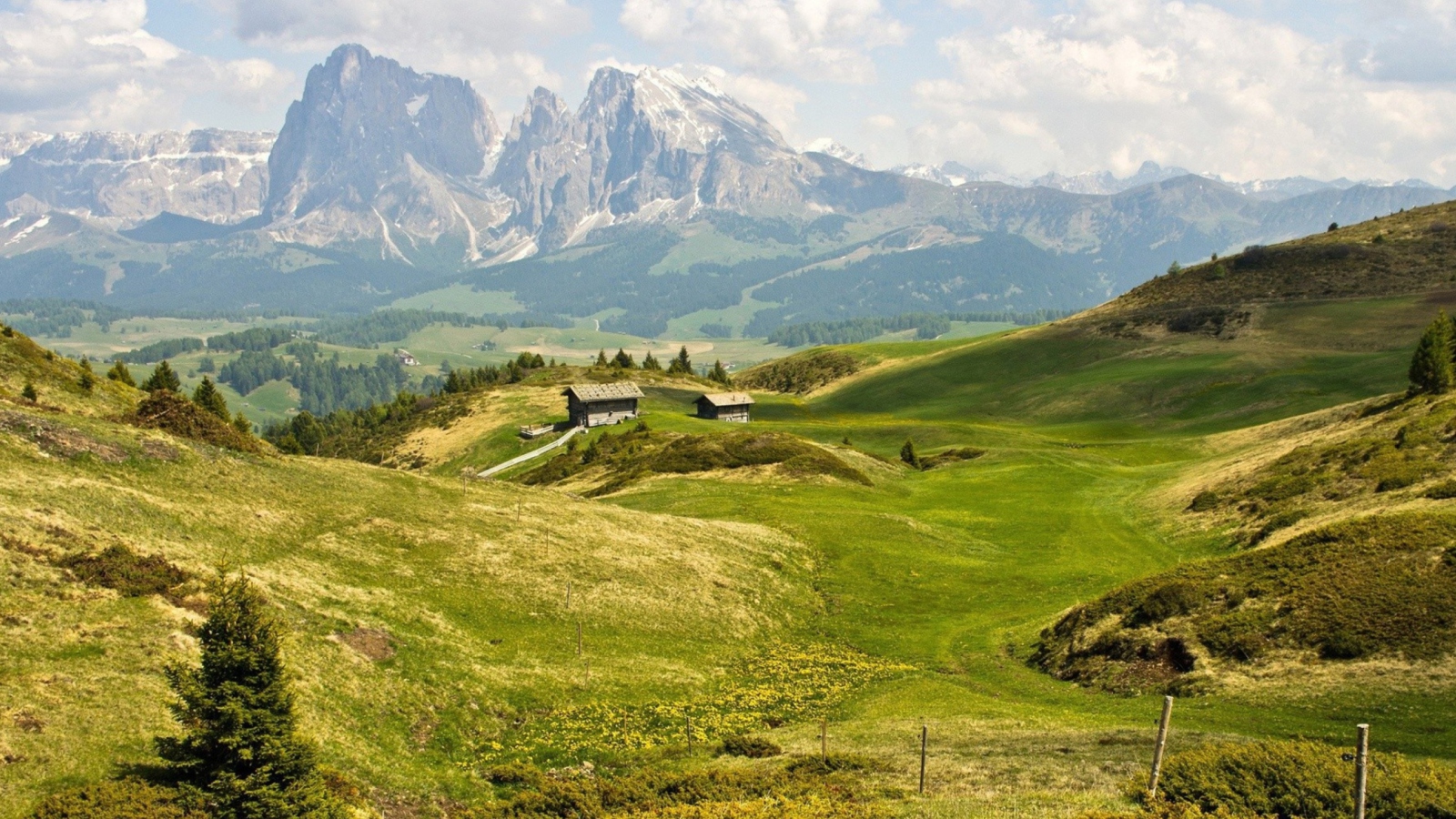 The Alps Mountainscape screenshot #1 1600x900