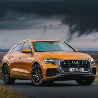 Audi Q8, 2018 sfondi gratuiti per iPad