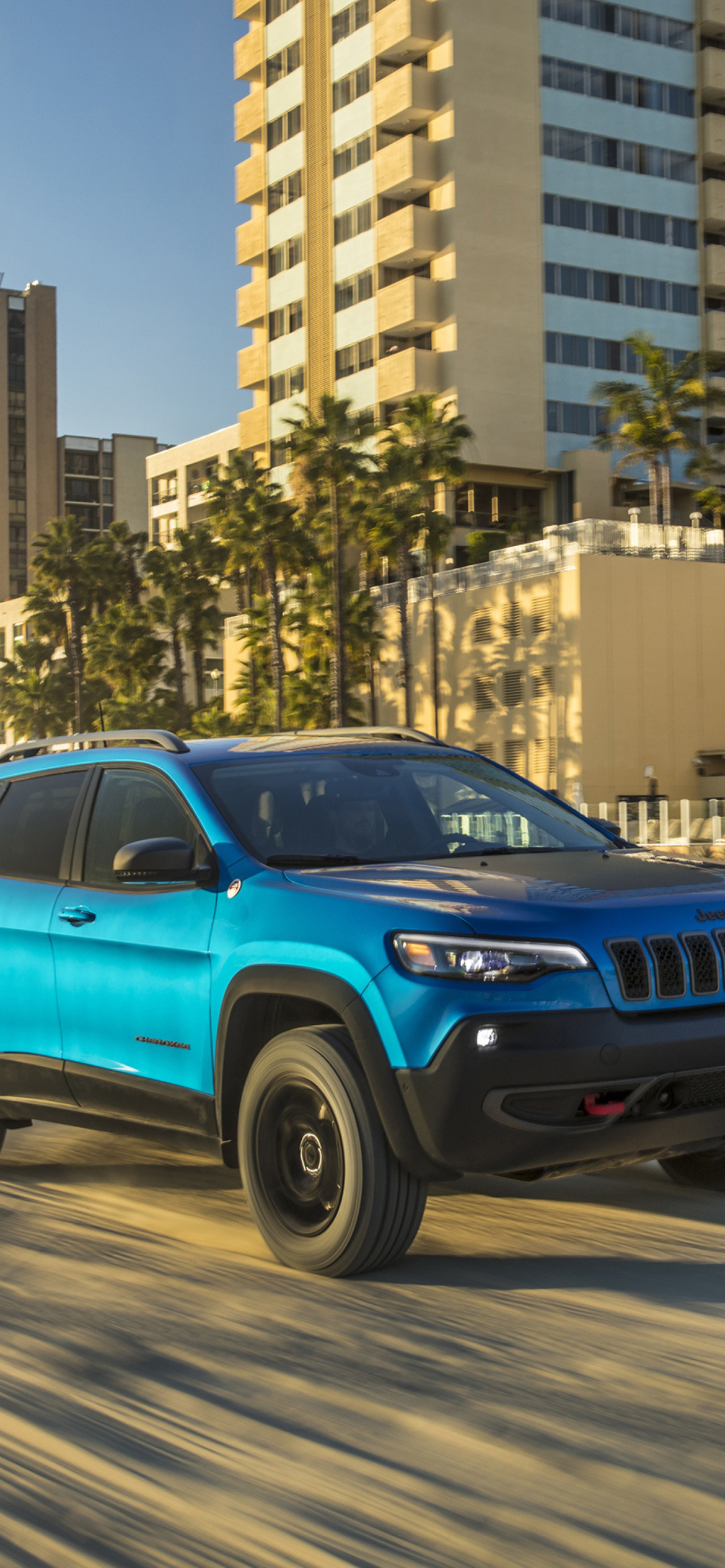 Sfondi 2019 Jeep Cherokee Trailhawk Suv 1170x2532