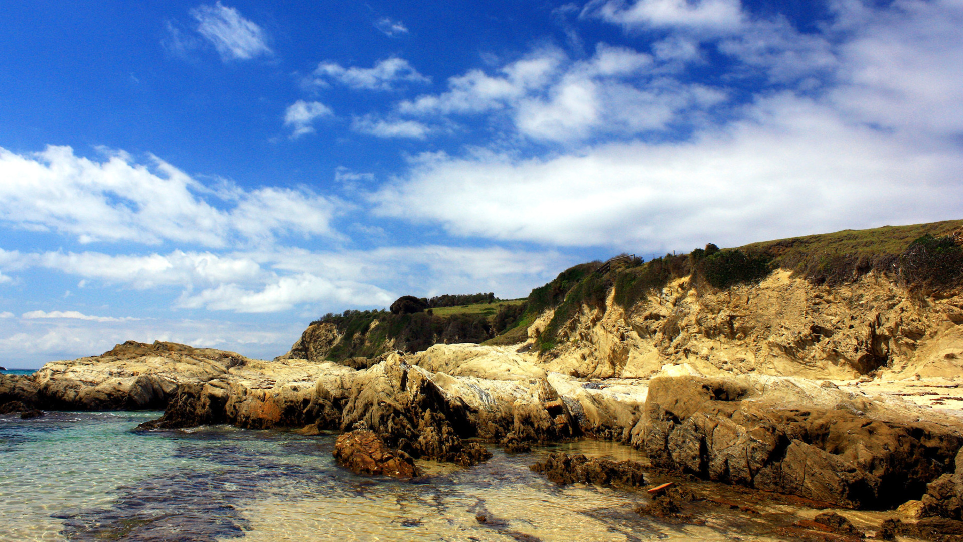 Sfondi Rocks near Chile coast 1920x1080