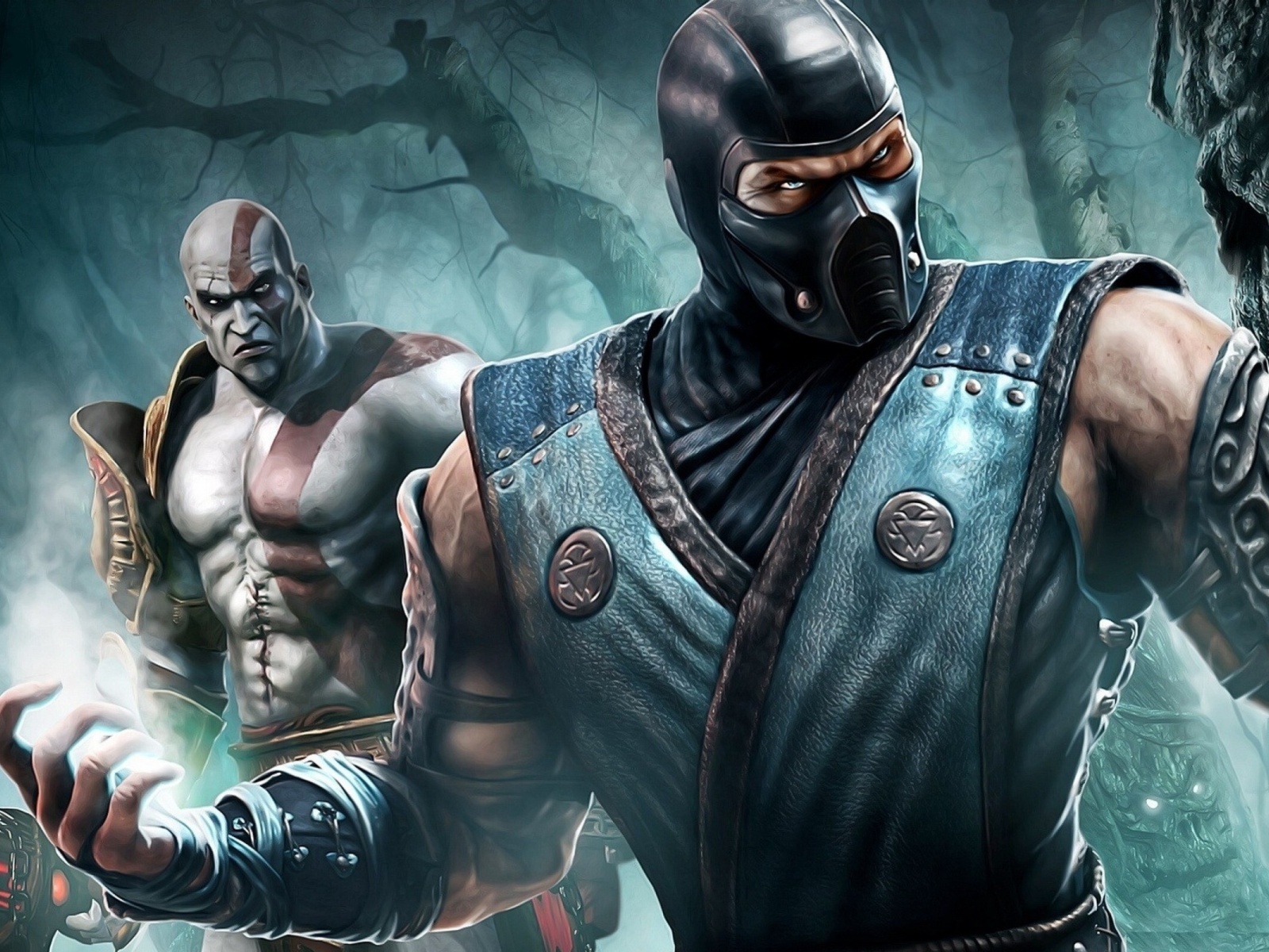 Sub Zero Mortal Kombat wallpaper 1600x1200