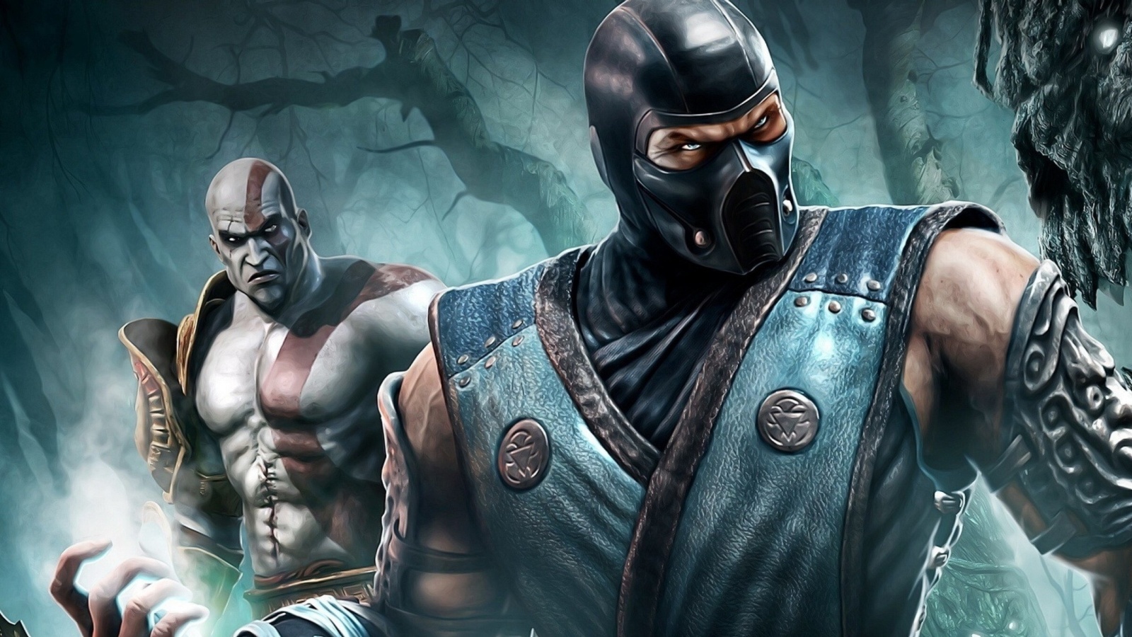 Screenshot №1 pro téma Sub Zero Mortal Kombat 1600x900