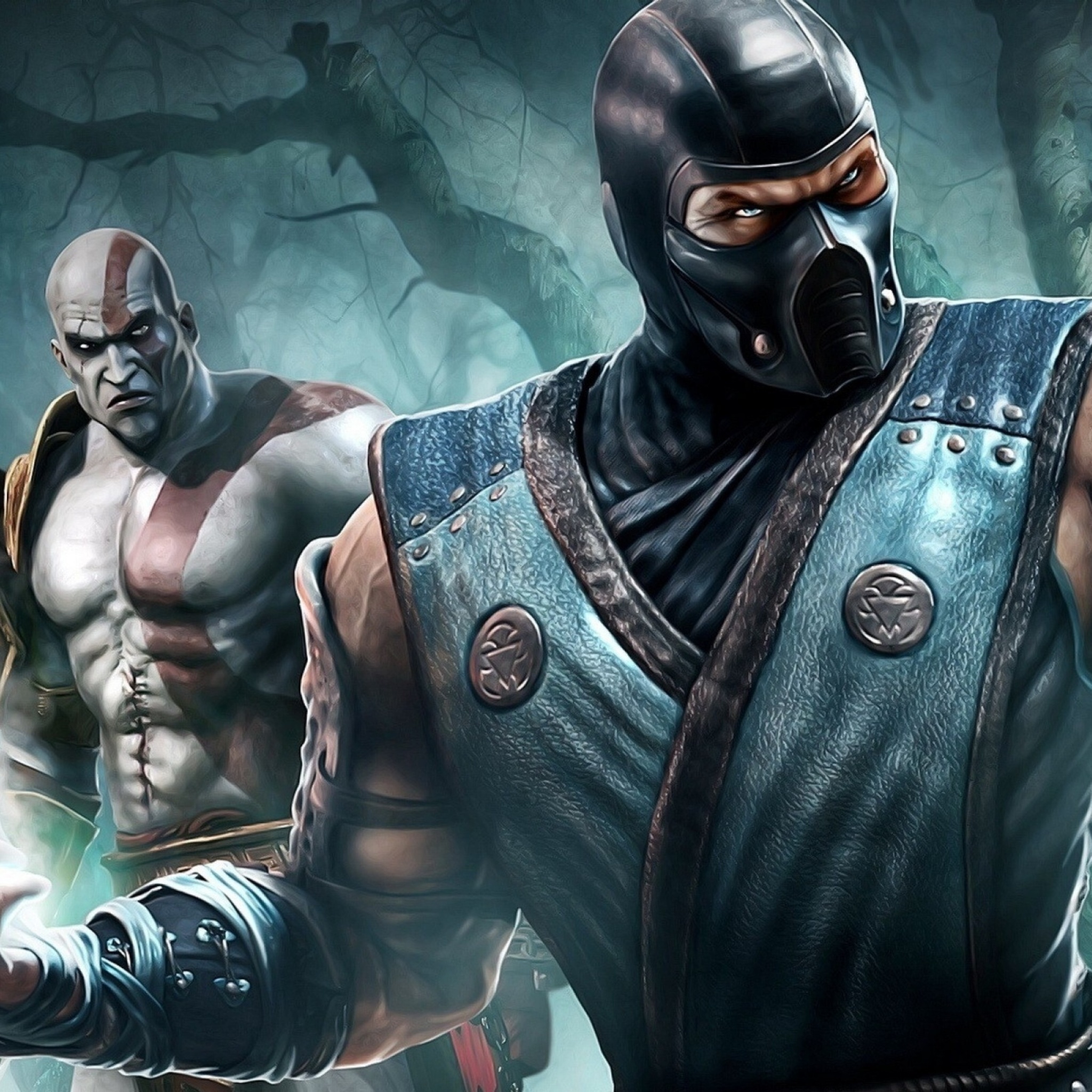 Sub Zero Mortal Kombat wallpaper 2048x2048