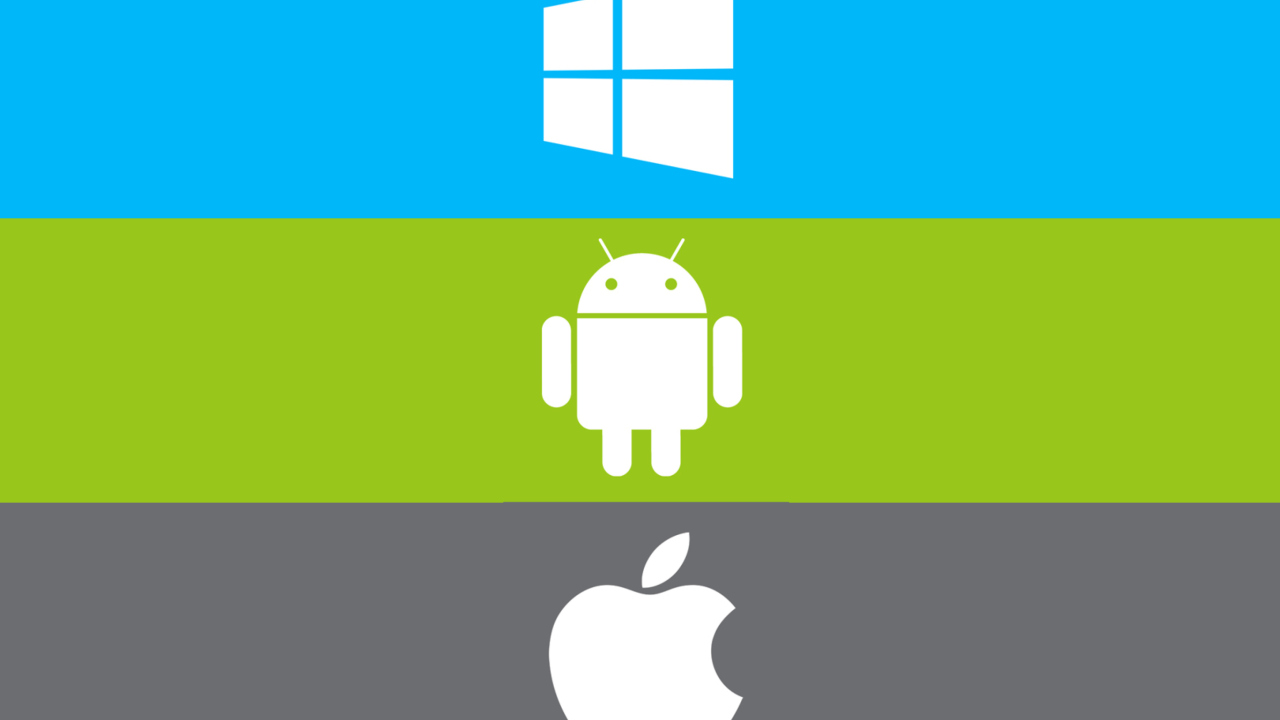 Windows, Apple, Android - What's Your Choice? wallpaper 1280x720