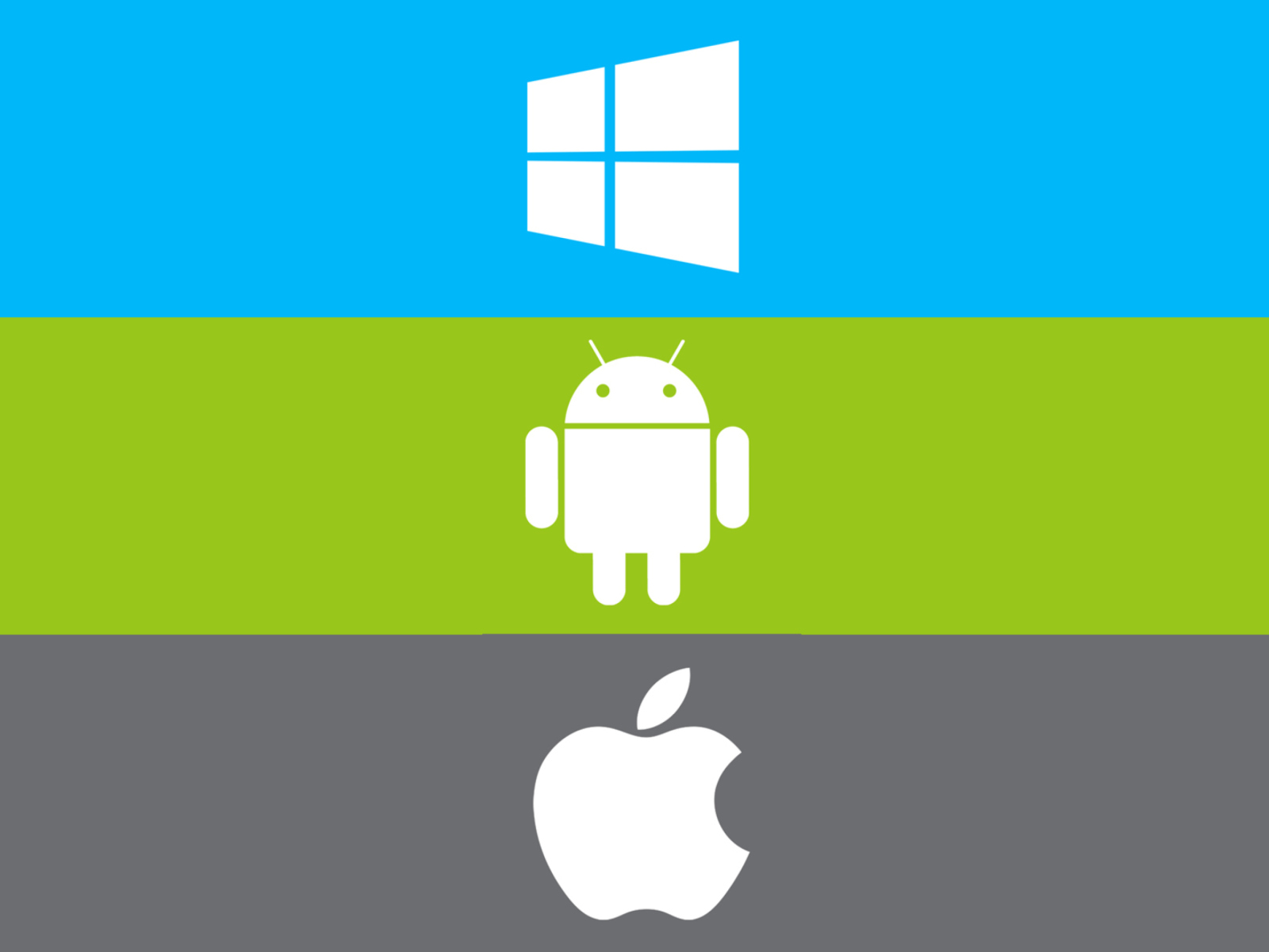 Screenshot №1 pro téma Windows, Apple, Android - What's Your Choice? 1600x1200