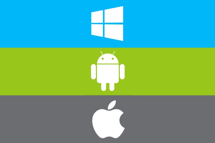 Das Windows, Apple, Android - What's Your Choice? Wallpaper