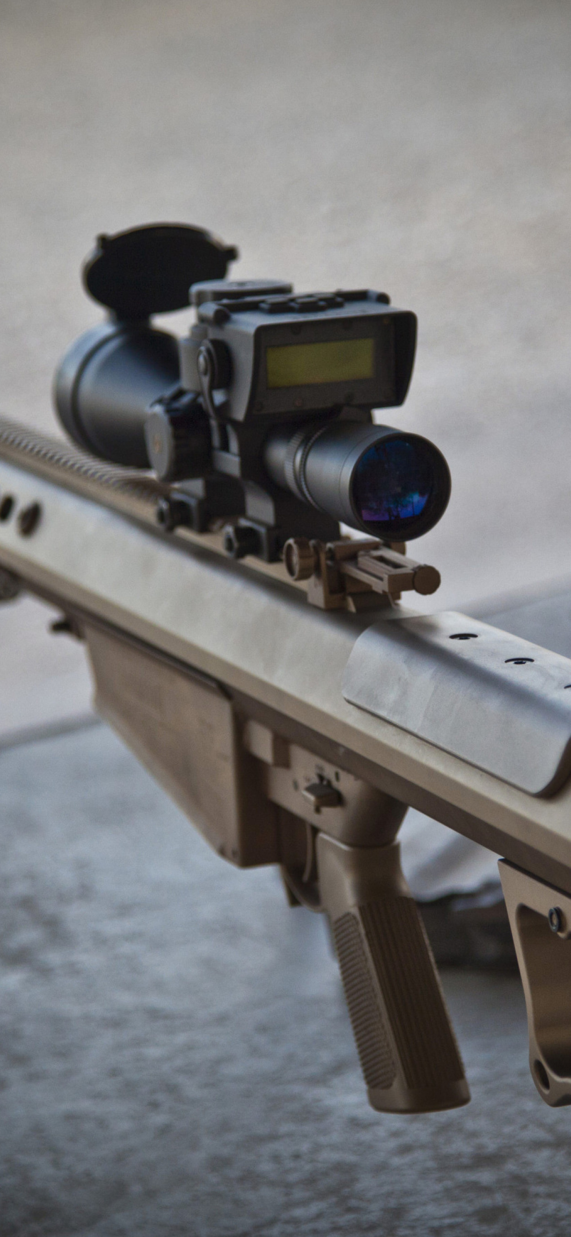 Fondo de pantalla Barrett M82 Sniper rifle 1170x2532