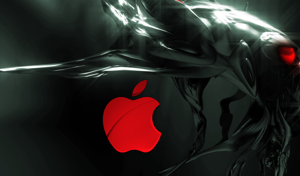 Sfondi Apple Emblem 1024x600