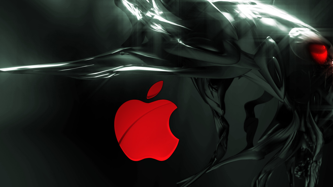 Apple Emblem wallpaper 1280x720