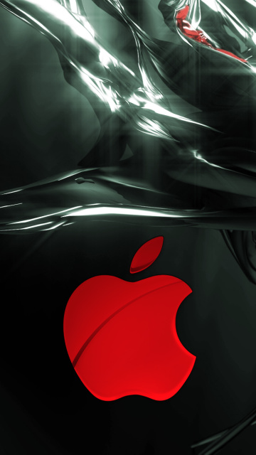 Das Apple Emblem Wallpaper 360x640