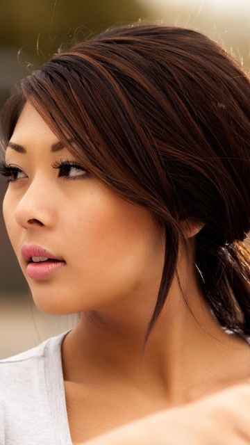 Nice Asian Girl wallpaper 360x640