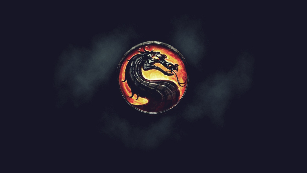 Fondo de pantalla Mortal Kombat Logo 1280x720