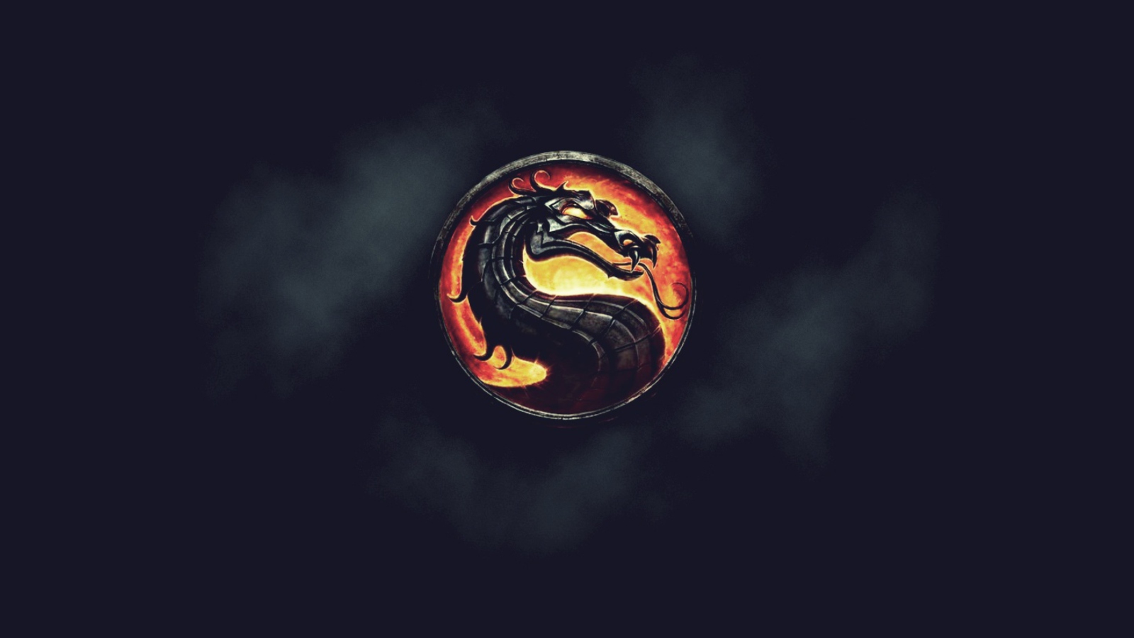Das Mortal Kombat Logo Wallpaper 1600x900