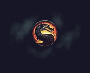 Обои Mortal Kombat Logo 176x144