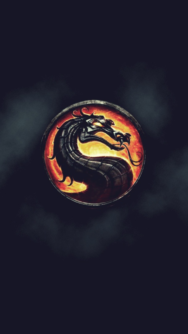 Sfondi Mortal Kombat Logo 640x1136