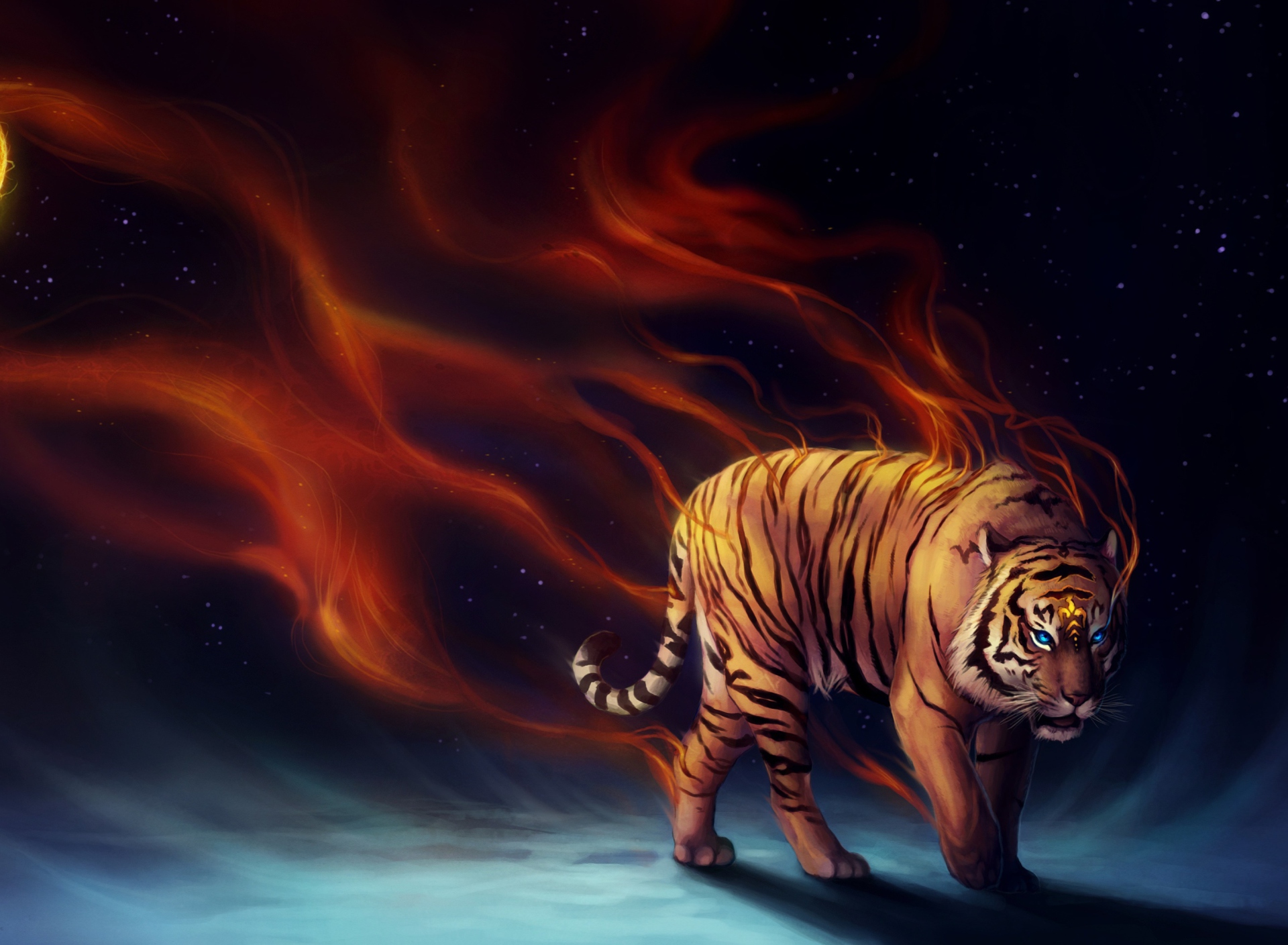 Power Tiger wallpaper 1920x1408