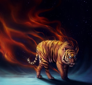 Power Tiger - Obrázkek zdarma pro 128x128