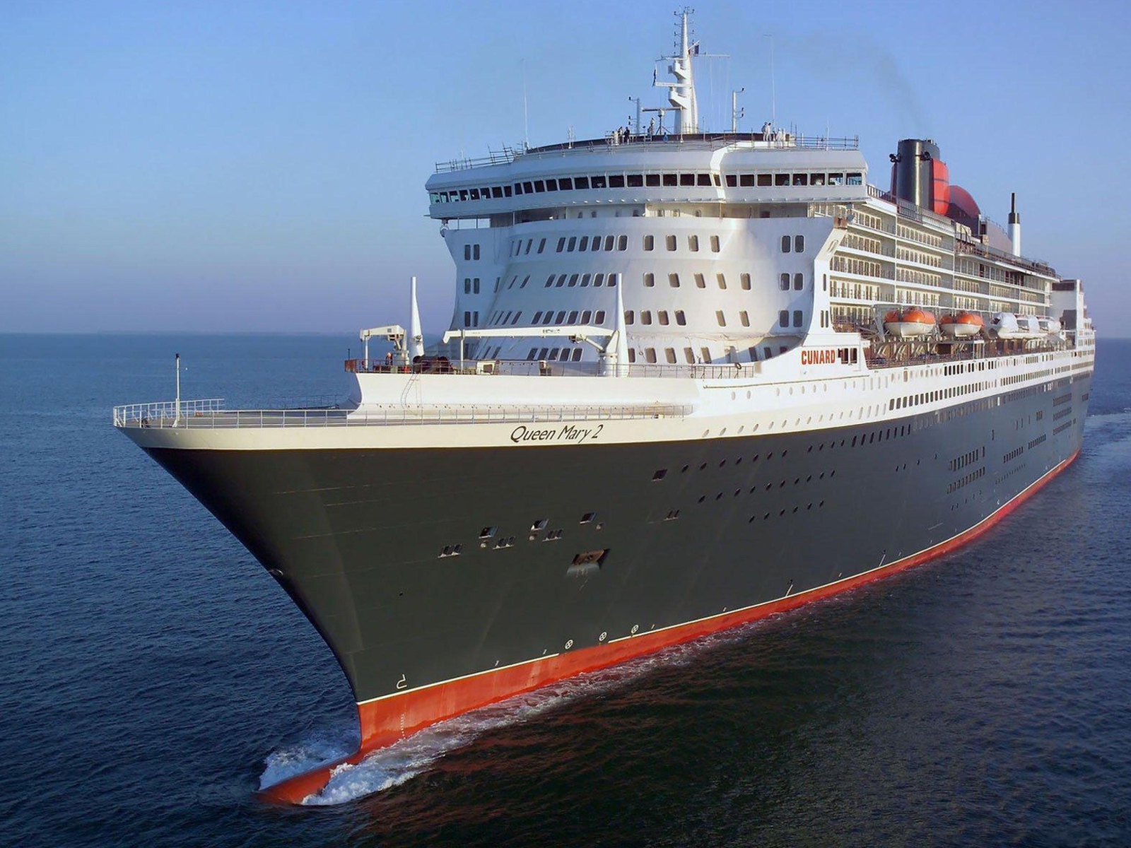 Обои Queen Mary 2 - Flagship 1600x1200