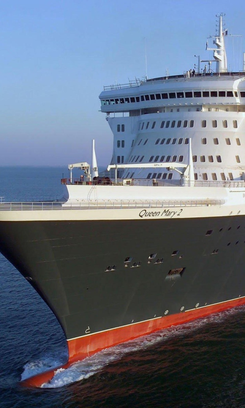 Queen Mary 2 - Flagship wallpaper 480x800