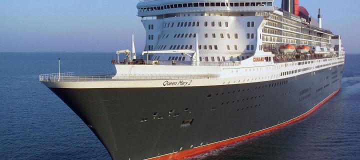 Das Queen Mary 2 - Flagship Wallpaper 720x320