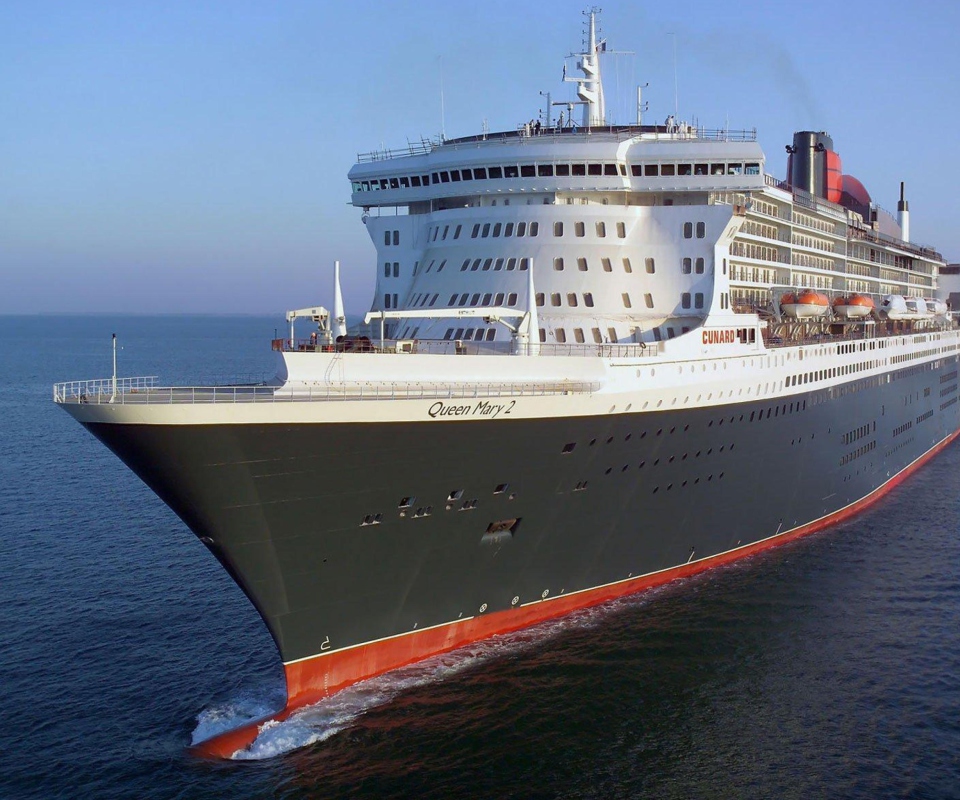 Обои Queen Mary 2 - Flagship 960x800