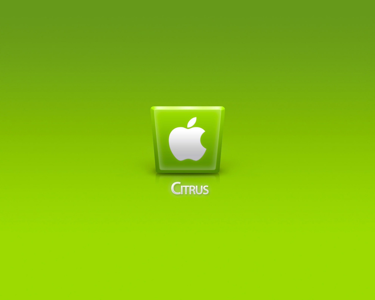 Обои Apple Citrus 1280x1024