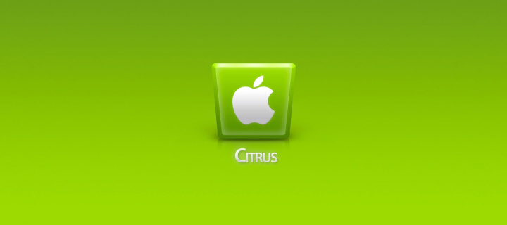 Screenshot №1 pro téma Apple Citrus 720x320