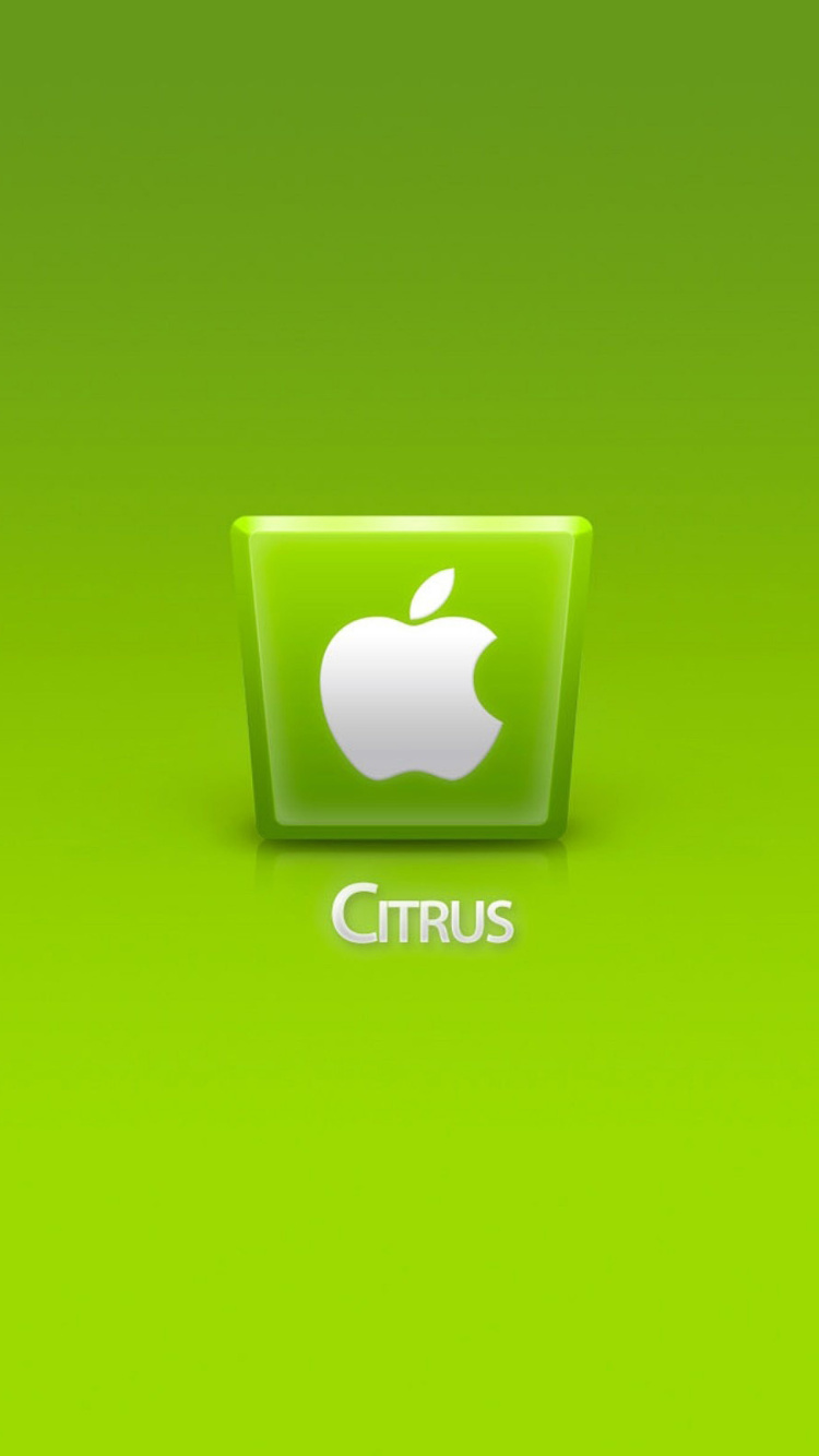 Screenshot №1 pro téma Apple Citrus 750x1334