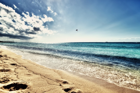 Beach wallpaper 480x320