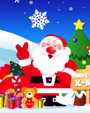 Fondo de pantalla Christmas - X-mas 128x160