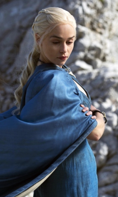 Sfondi Daenerys Targaryen In Game of Thrones 240x400