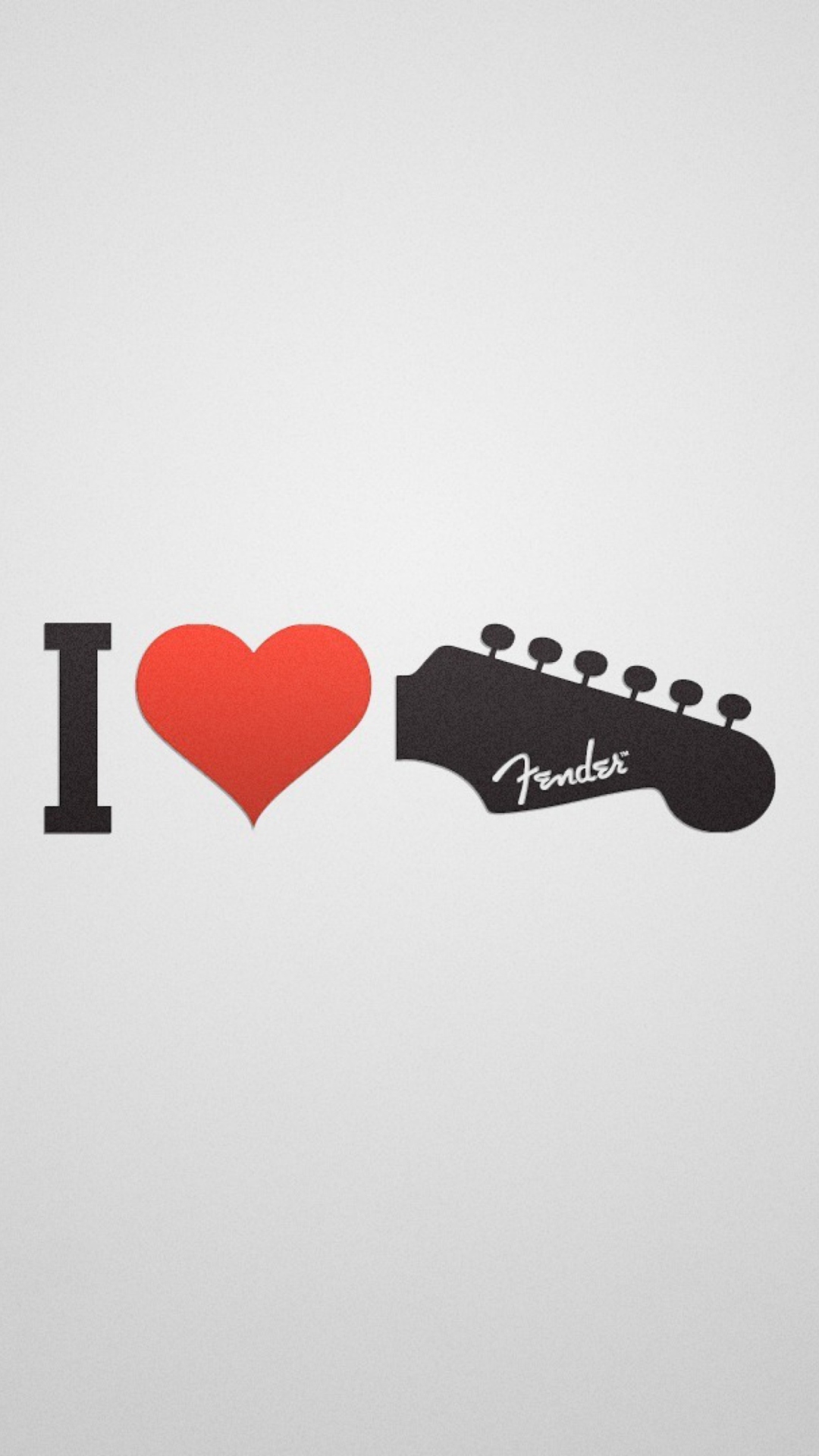 Sfondi I Love My Guitar 1080x1920