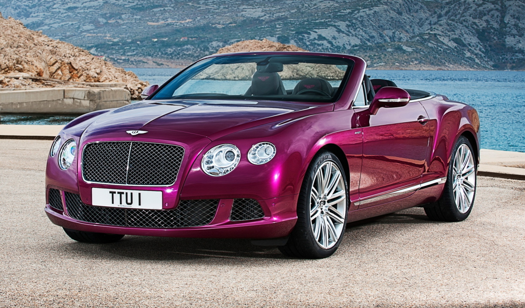 Bentley Continental GT Speed Convertible wallpaper 1024x600