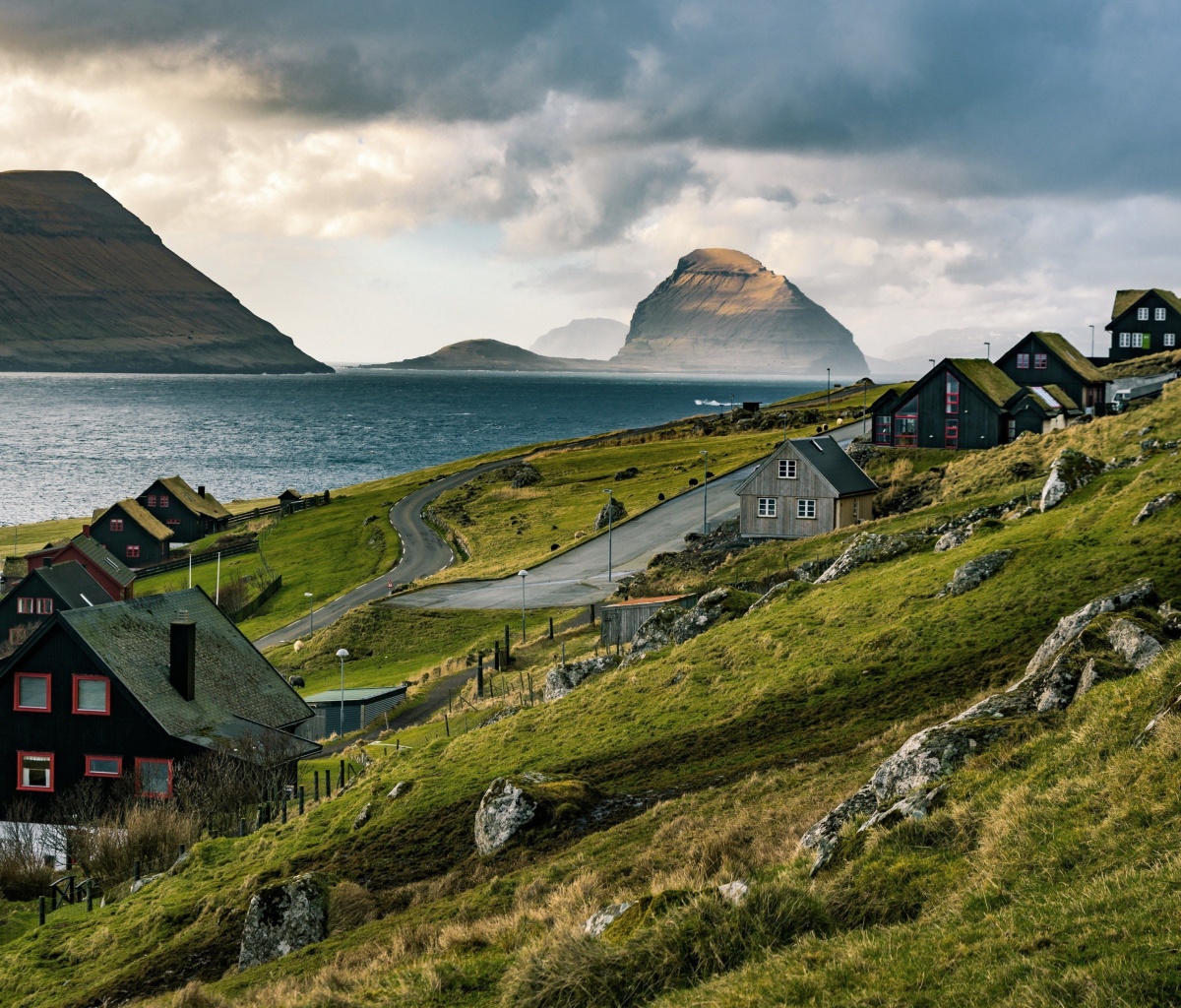 Обои Faroe Islands Tour Saksun 1200x1024