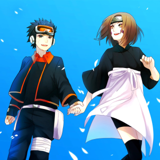 Kostenloses Rin Nohara, Obito Uchiha Wallpaper für iPad mini 2