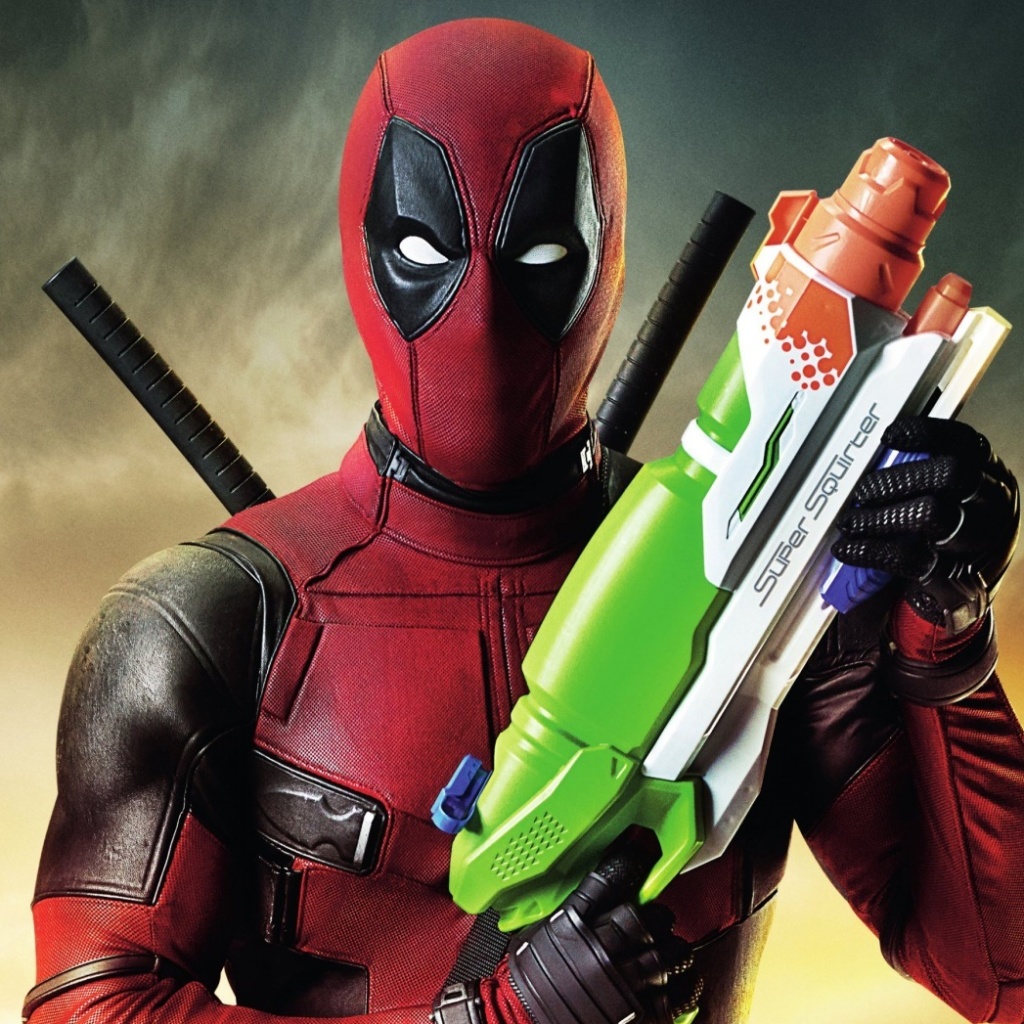 Das Deadpool Wallpaper 1024x1024