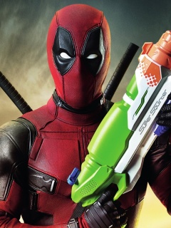 Fondo de pantalla Deadpool 240x320