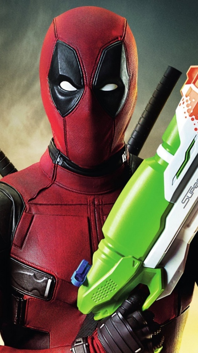 Fondo de pantalla Deadpool 640x1136