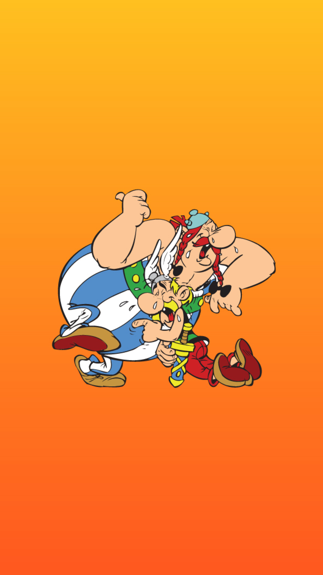 Fondo de pantalla Asterix and Obelix 1080x1920