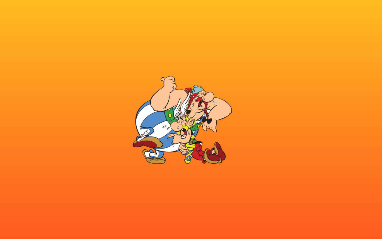 Das Asterix and Obelix Wallpaper 1280x800