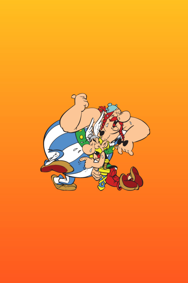 Fondo de pantalla Asterix and Obelix 640x960