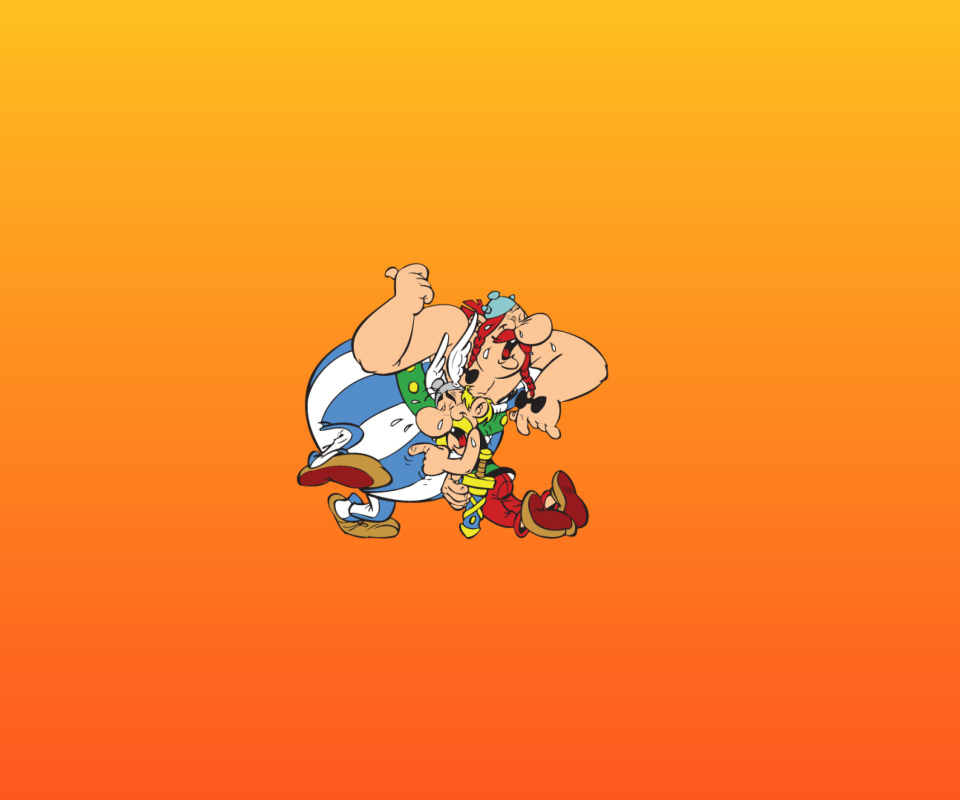 Asterix and Obelix wallpaper 960x800