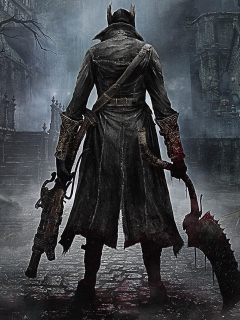 Обои Bloodborne PS4 Game 240x320