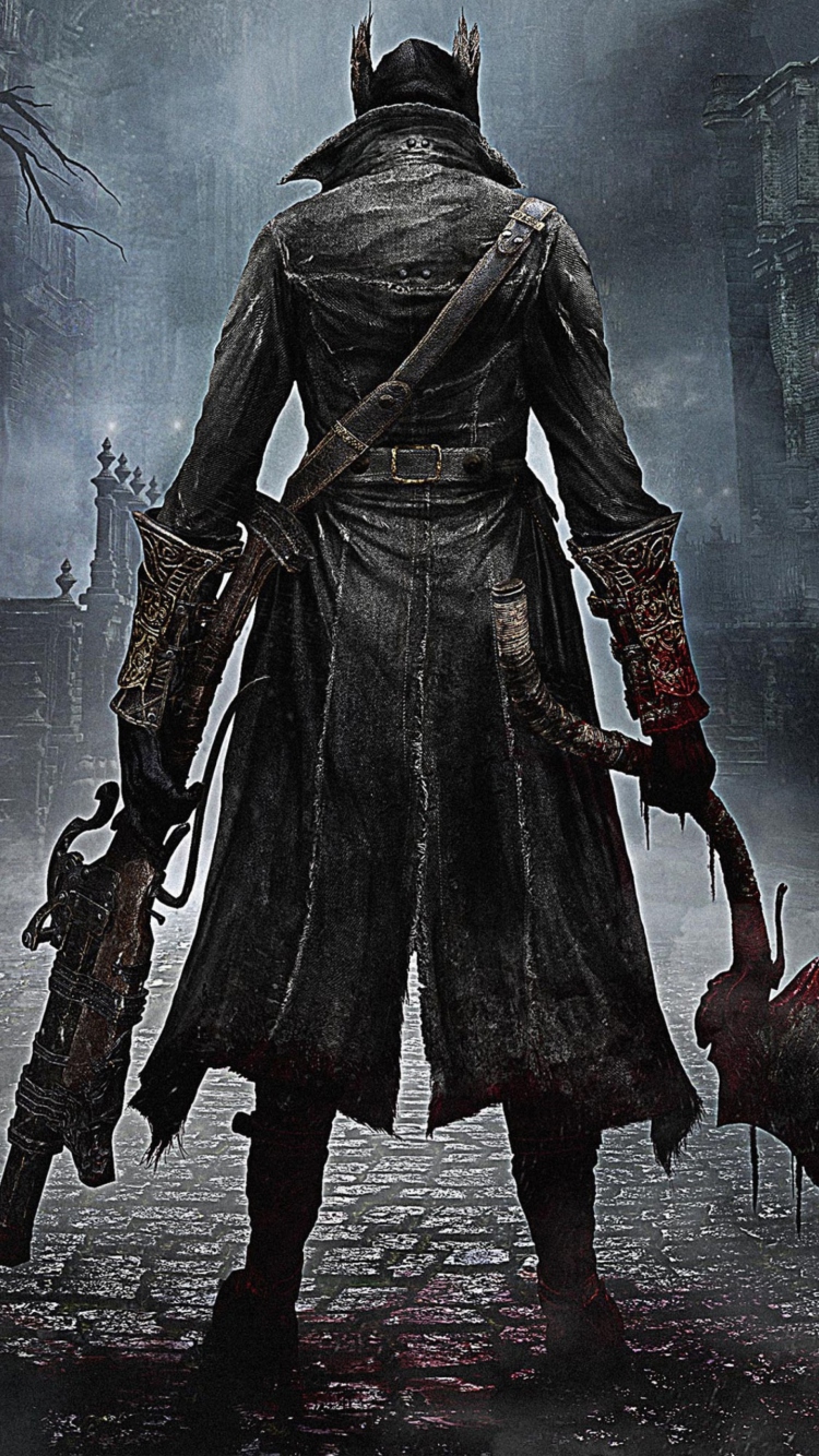 Обои Bloodborne PS4 Game для телефона и на рабочий стол 750x1334